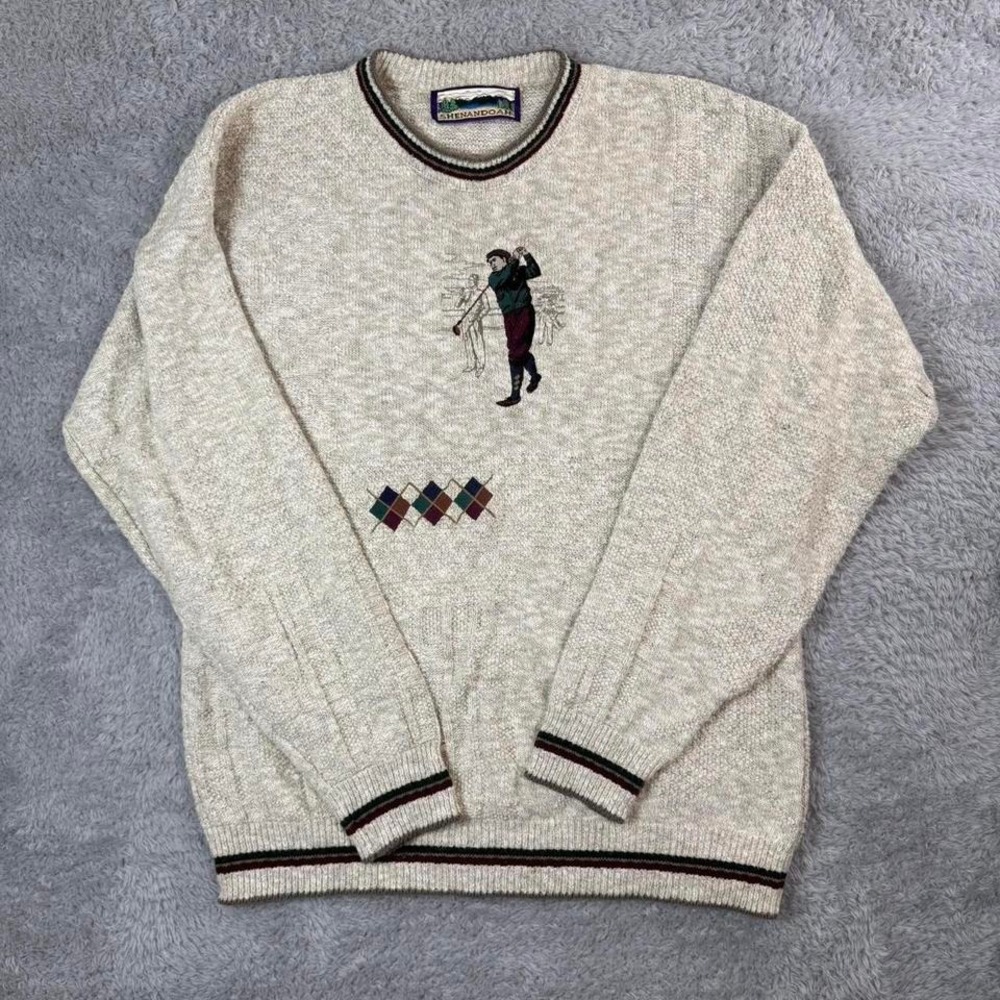Shenandoah cream golf sweater